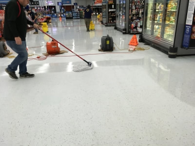 Floor Striping And Waxing Service, How To Strip Wax From Vct Tile